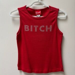Bravado Elton John Rhinestone Tank